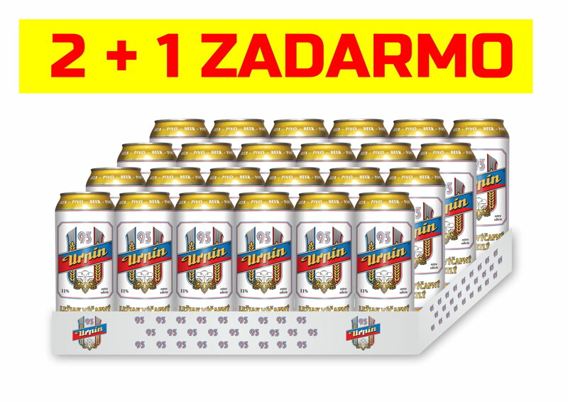 AKCIA 2 + 1 ZADARMO Urpín 93 11° AKCIA 2 + 1 ZADARMO Urpín 93 11°
